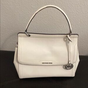 Michael Kors White Handbag